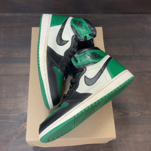 Jordan 1 Retro High Pine Green Size 9 (Pre-Owned) - Image 2