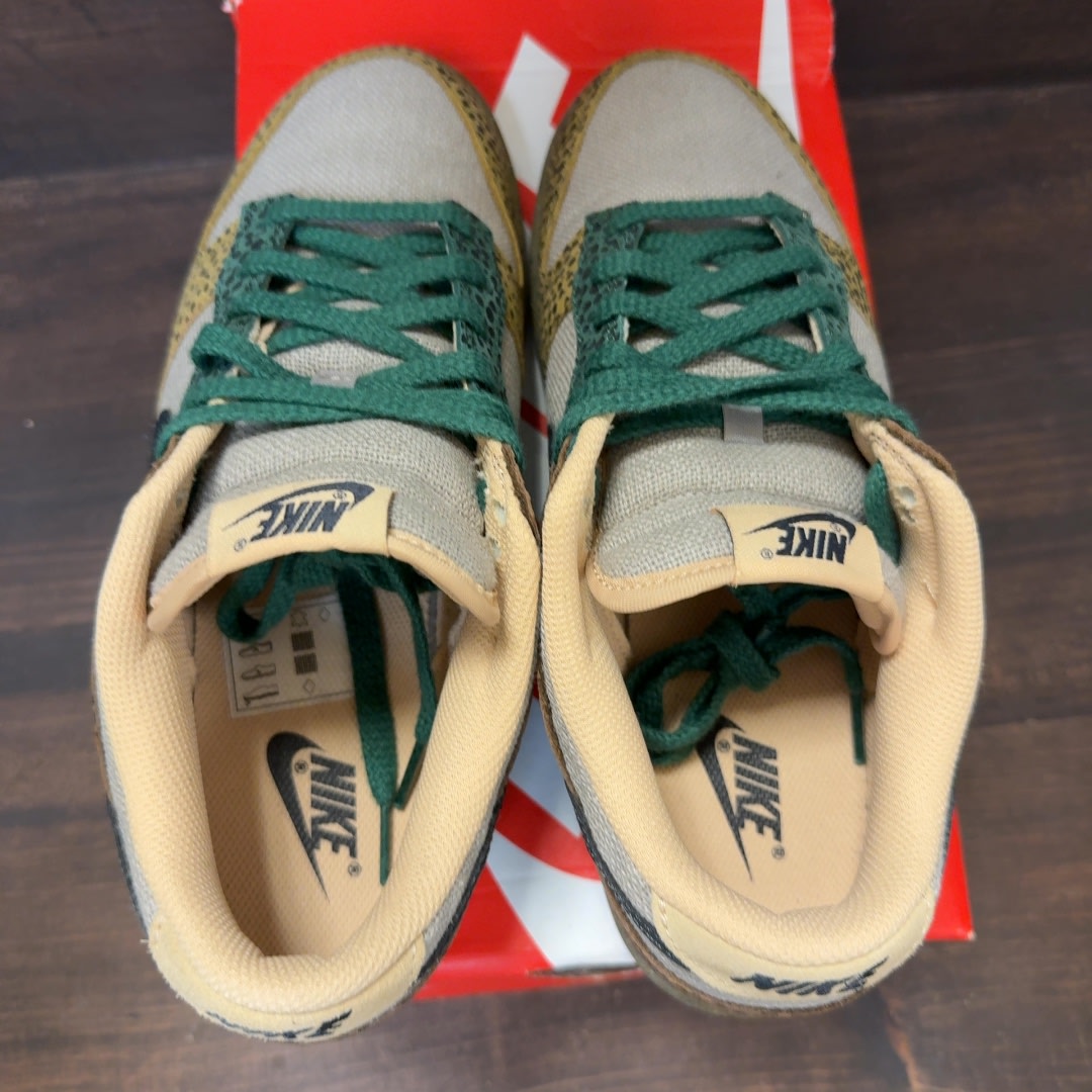 Nike Dunk Low Safari Golden Moss - Image 5