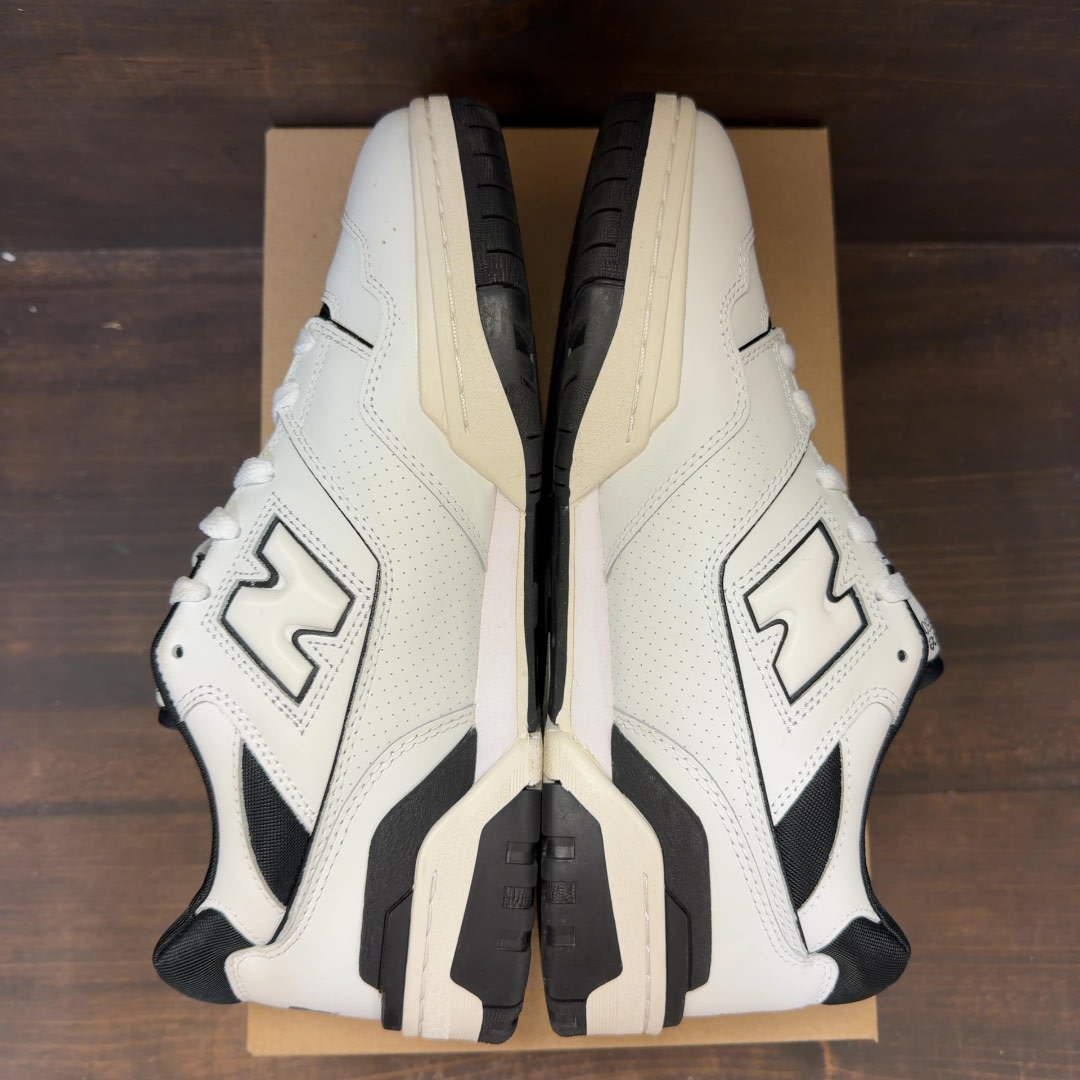 New Balance 550 White Black Size 10.5 (Pre-Owned) - Image 6