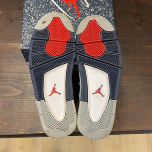 Jordan 4 Retro Midnight Navy Size 9.5 (Pre-Owned) - aux