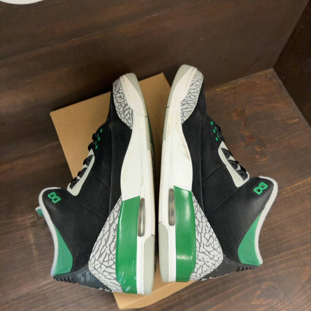Jordan 3 Retro Pine Green Size 13 (Pre-Owned) - Image 5