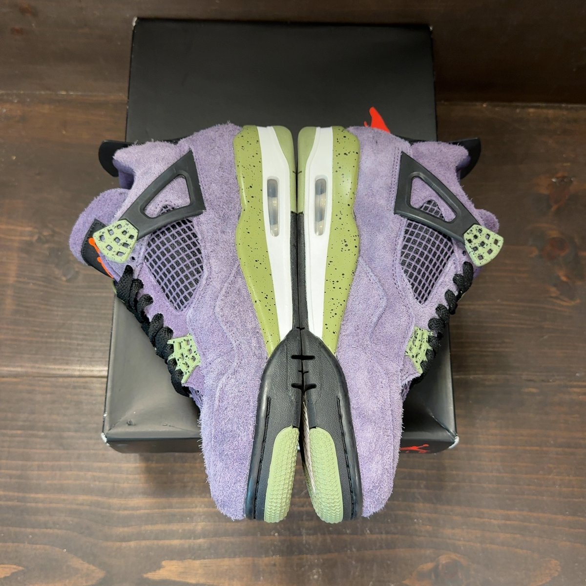Jordan 4 Retro Canyon Purple (Women's) Size 9W (Pre-Owned) - aux