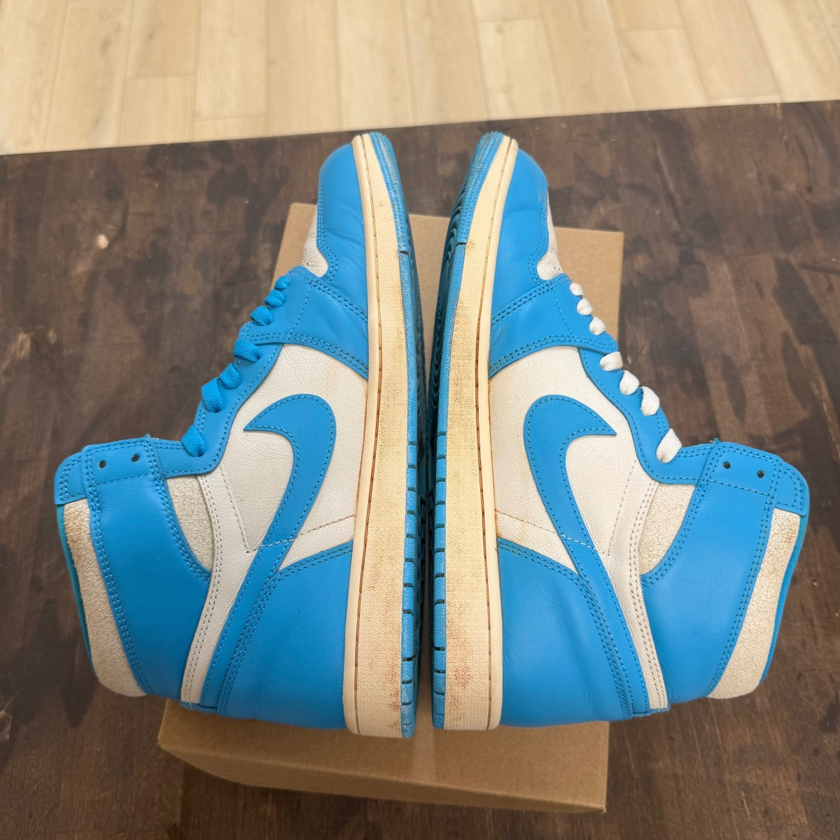 Jordan 1 Retro High OG UNC Reimagined Size 12 (Pre-Owned) - Image 5