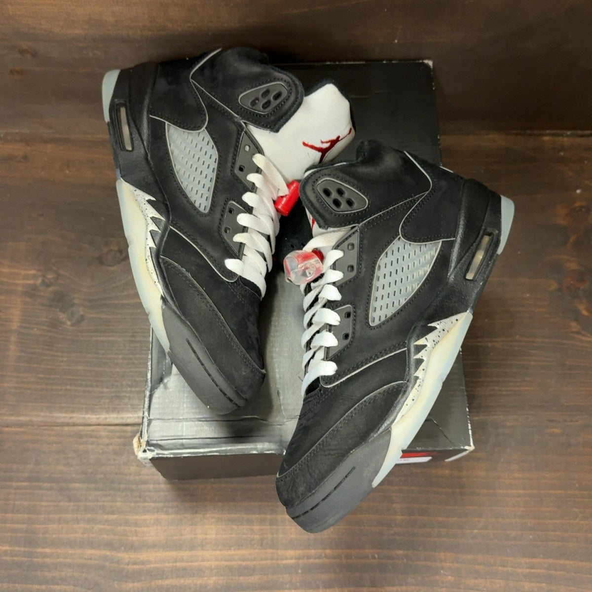 Jordan 5 Retro OG Black Metallic Reimagined (GS) - Image 2
