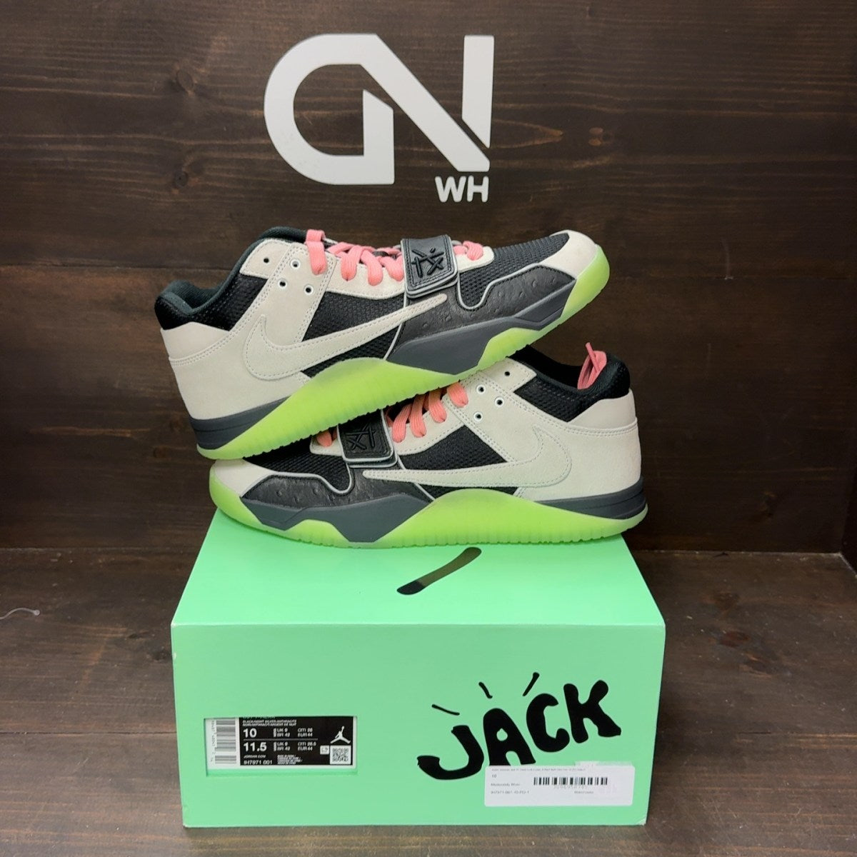 Jordan Jumpman Jack TR Travis Scott x Chase B Black Night Silver - Image 1
