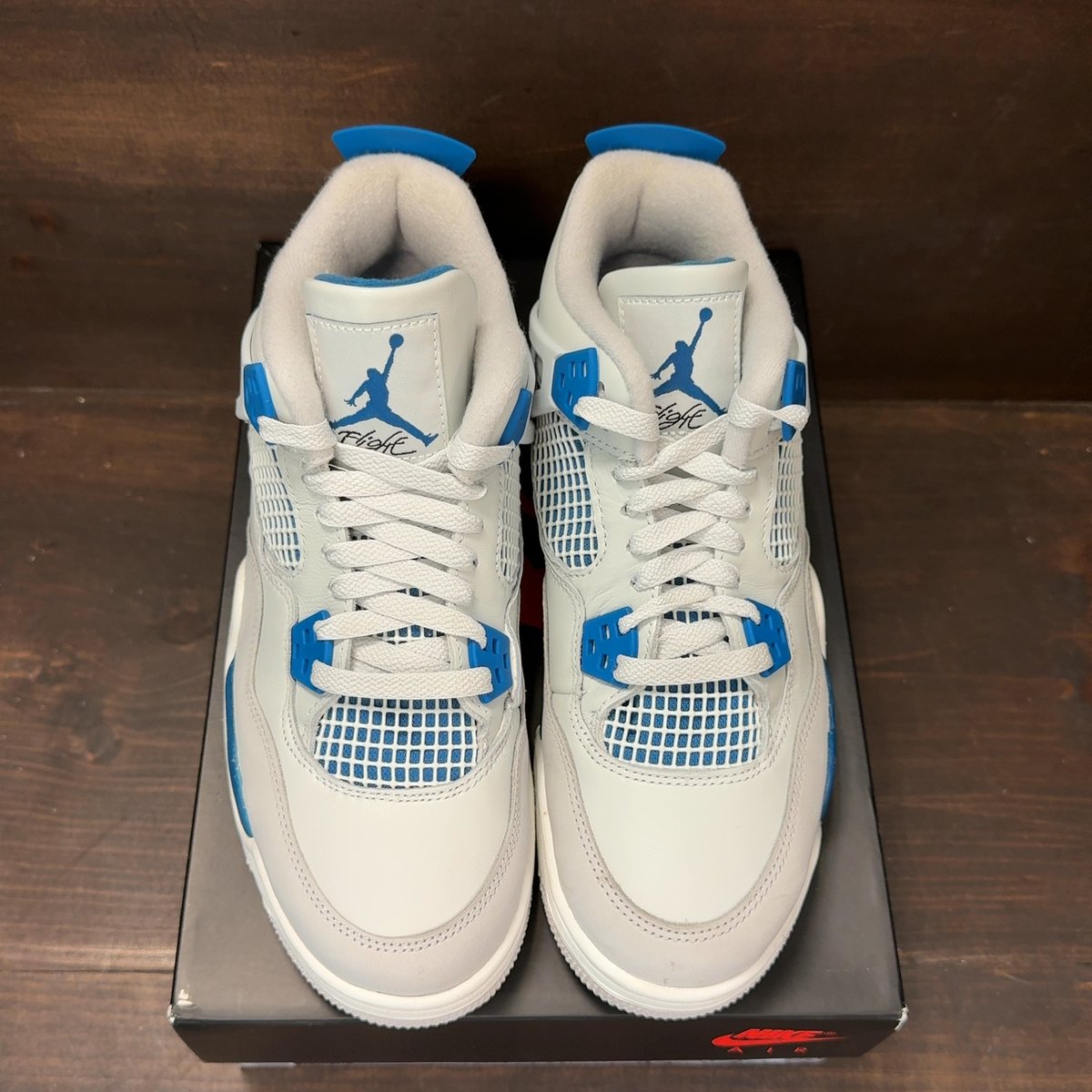 Jordan 4 Retro Military Blue (2024) (GS) Size 7Y (Pre-Owned) - tag