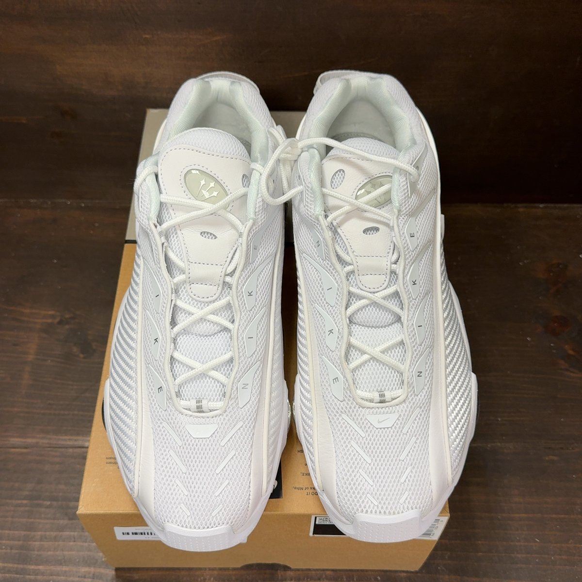 Nike NOCTA Glide Drake White Chrome Size 13 - tag