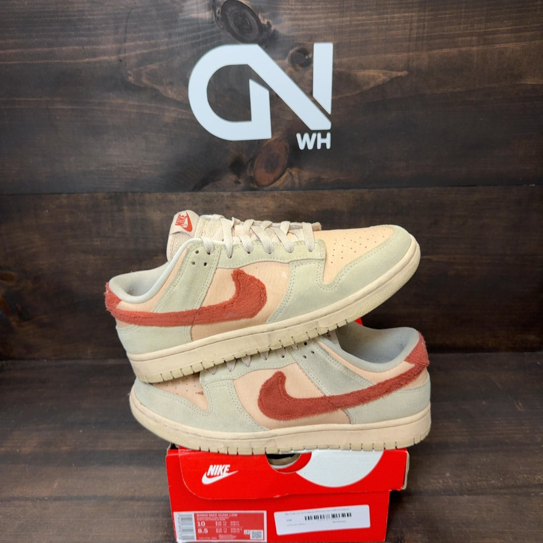 Nike Dunk Low Terry Swoosh (Women's) - Image 1