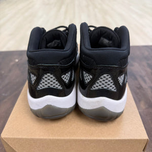 Jordan 11 Retro Low IE Craft Black White Size 9 (Pre-Owned) - Image 5