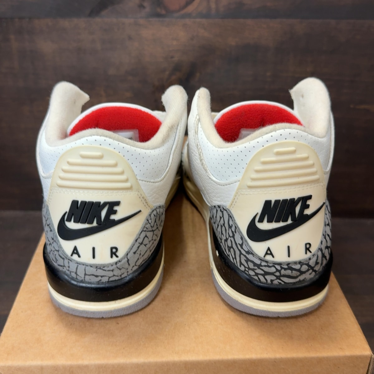 Jordan 3 Retro White Cement Reimagined (GS) Size 5.5Y (Pre-Owned) - Image 5