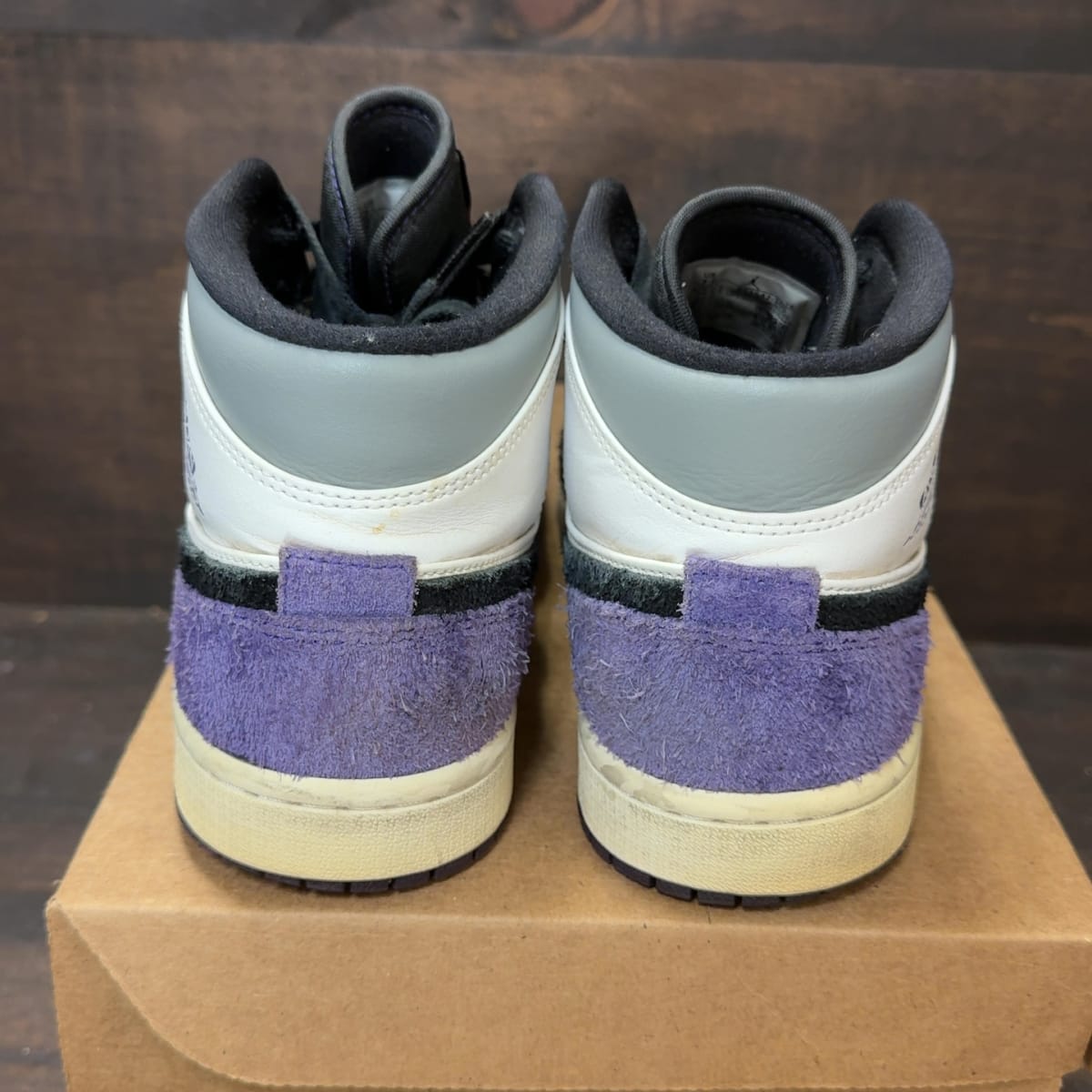 Jordan 1 Mid SE Purple Size 7.5 (Pre-Owned) - aux