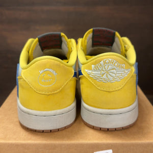 Jordan 1 Retro Low OG SP Travis Scott Canary (Women's) Size 8.5W (Pre-Owned) - aux