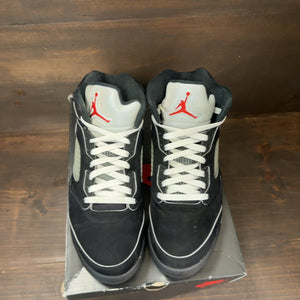 Jordan 5 Retro OG Black Metallic Reimagined Size 8 (Pre-Owned)