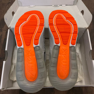 Nike Air Max 270 White Black Total Orange - Image 5