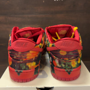 Nike SB Dunk Low The Wizard of Oz Poppy Field Size 10.5 - aux