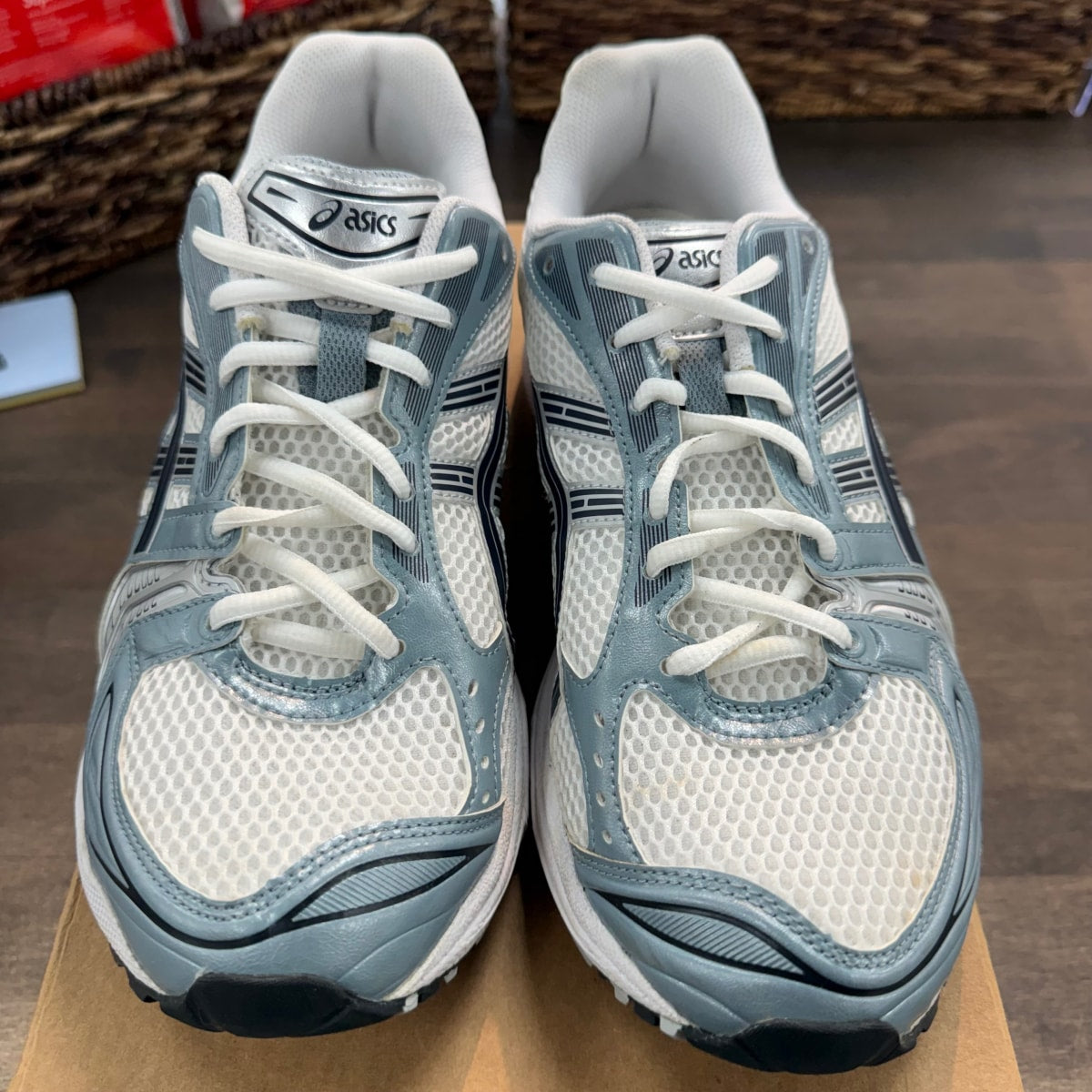 ASICS Gel-Kayano 14 White Fjord Grey Size 10 (Pre-Owned) - Image 2