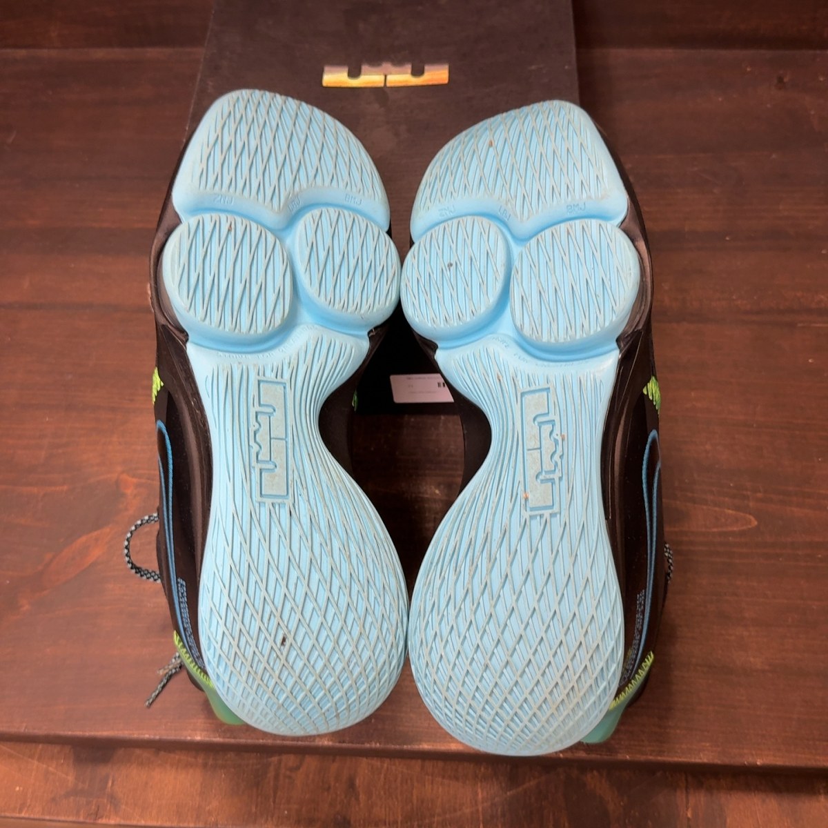 Nike LeBron Witness 5 Black Light Blue Fury - Image 7
