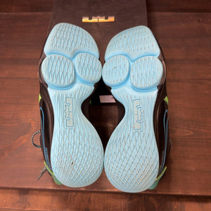 Nike LeBron Witness 5 Black Light Blue Fury - Image 7