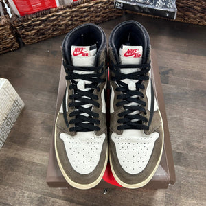 Jordan 1 Retro High OG SP Travis Scott Mocha Size 12 (Pre-Owned) - Image 2
