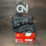 Nike Air VaporMax Plus Black Metallic Gold Anthracite - Image 1