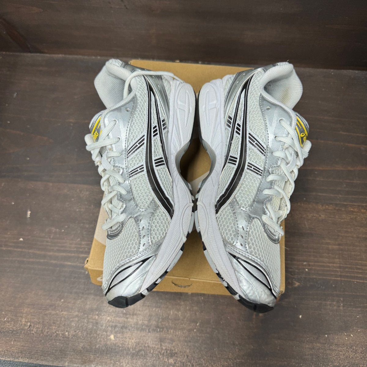 ASICS GEL-Kayano 14 Tai Chi Yellow Size 10.5 (Pre-Owned) - tag