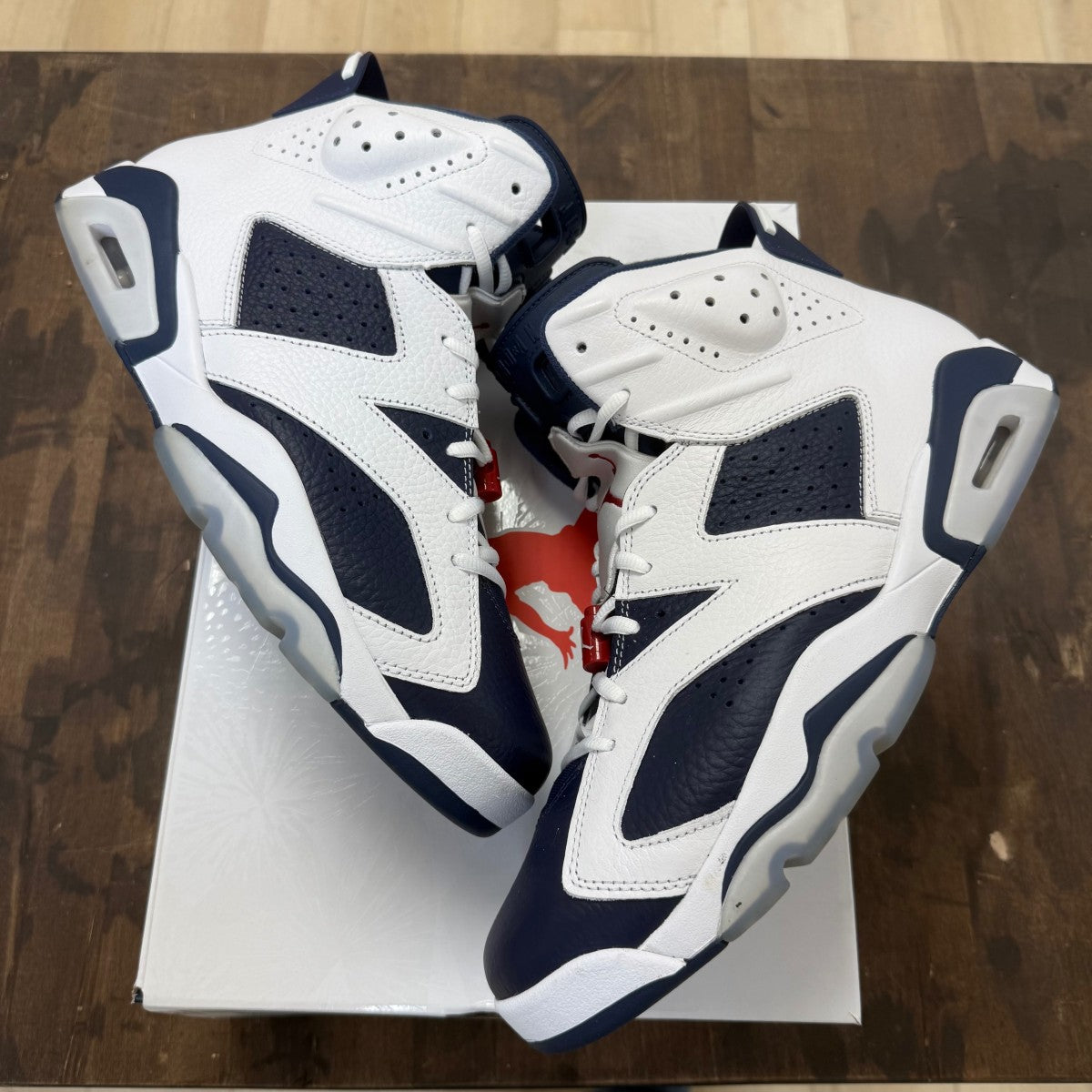Jordan 6 Retro Olympic (2024) - Image 1