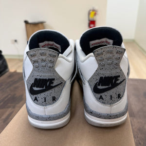 Jordan 4 Retro White Cement (2025) Size 9.5 (Pre-Owned) - Image 3