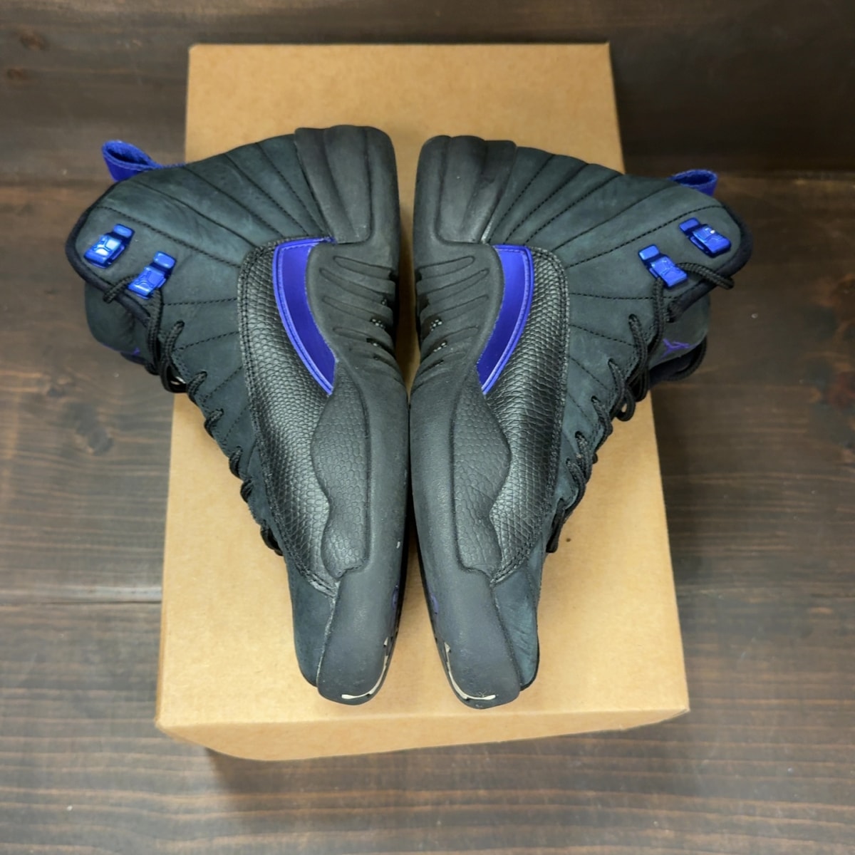 Jordan 12 Retro Black Dark Concord (GS) Size 5.5Y (Pre-Owned) - Image 4