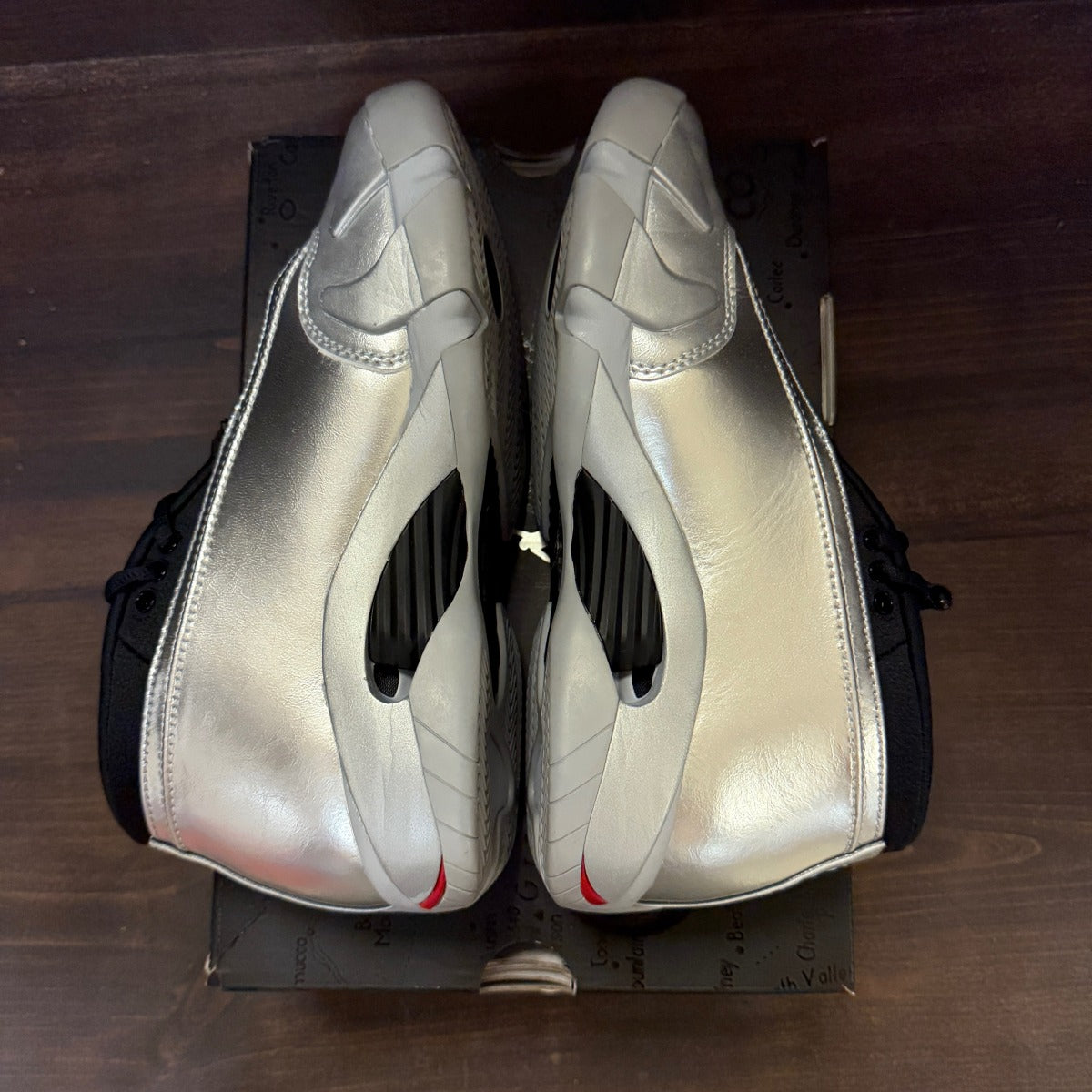 Jordan 14 Retro Metallic Silver (Women's) - Image 5