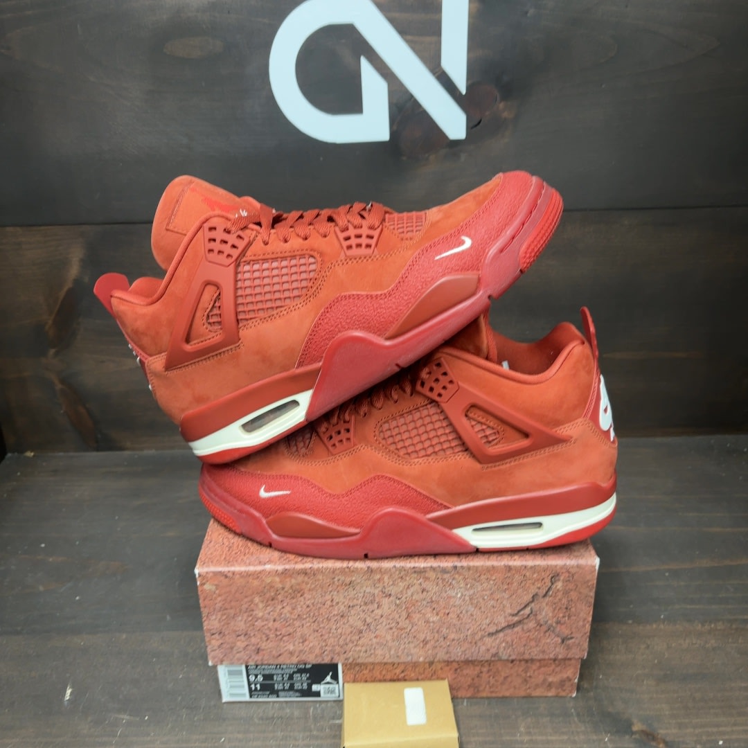 Air Jordan 4 Retro OG SP Nigel Sylvester Brick by Brick - Image 1