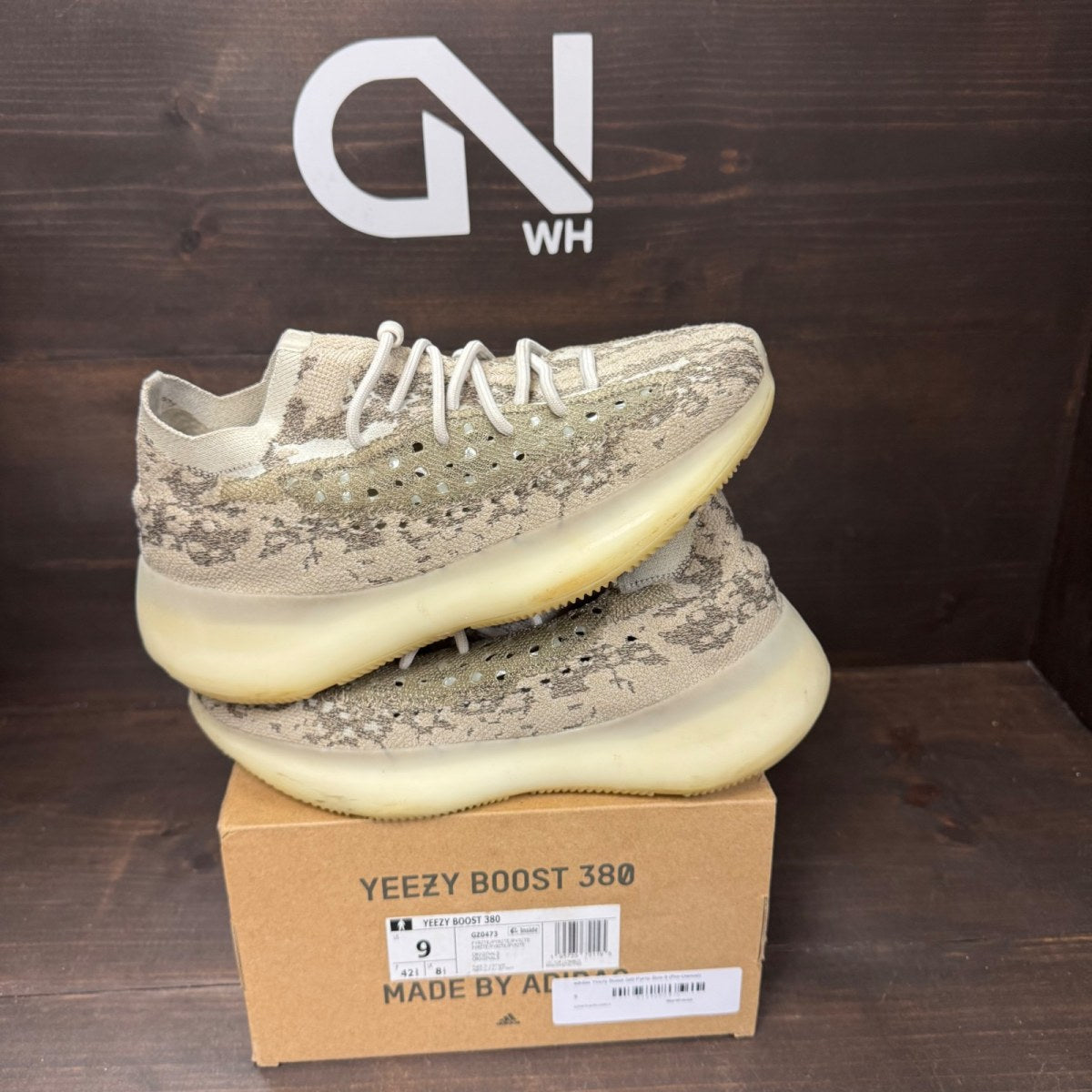 adidas Yeezy Boost 380 Pyrite - Image 1