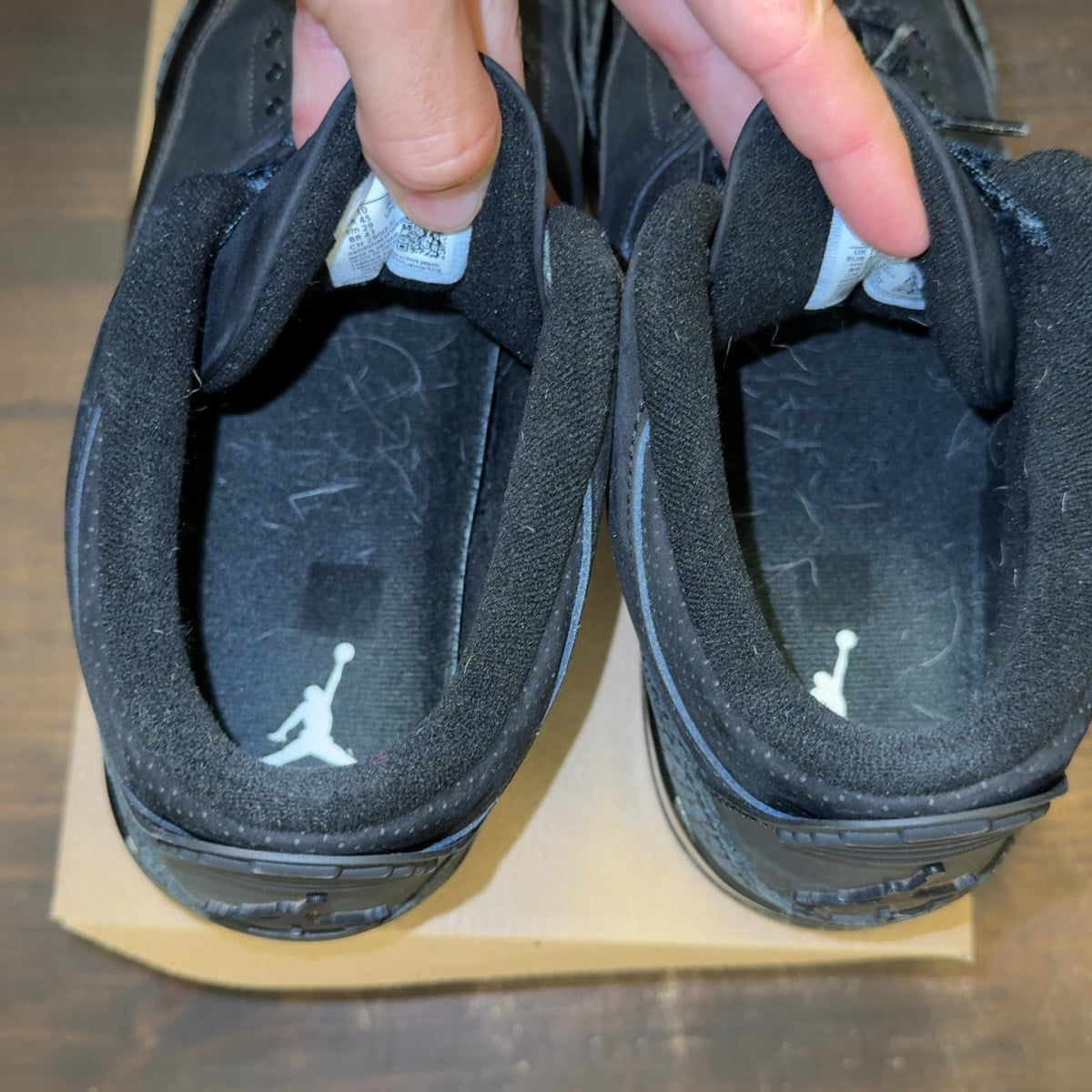 Jordan 3 Retro Black Cat (2025) Size 11 (Pre-Owned) - Image 5