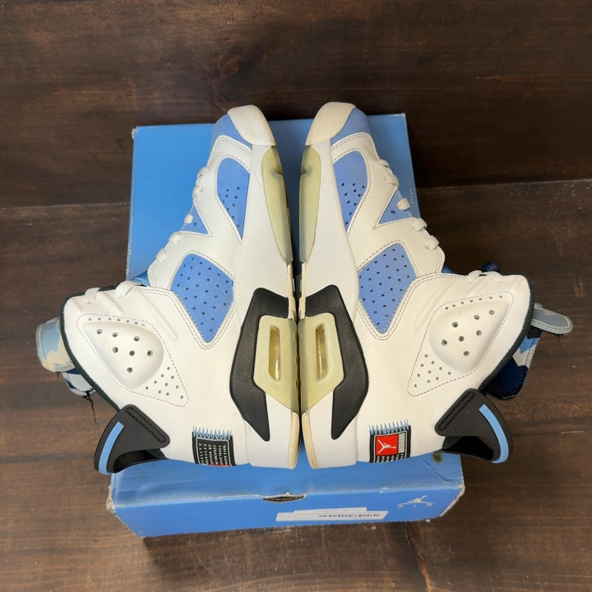 Jordan 6 Retro UNC White - Image 6
