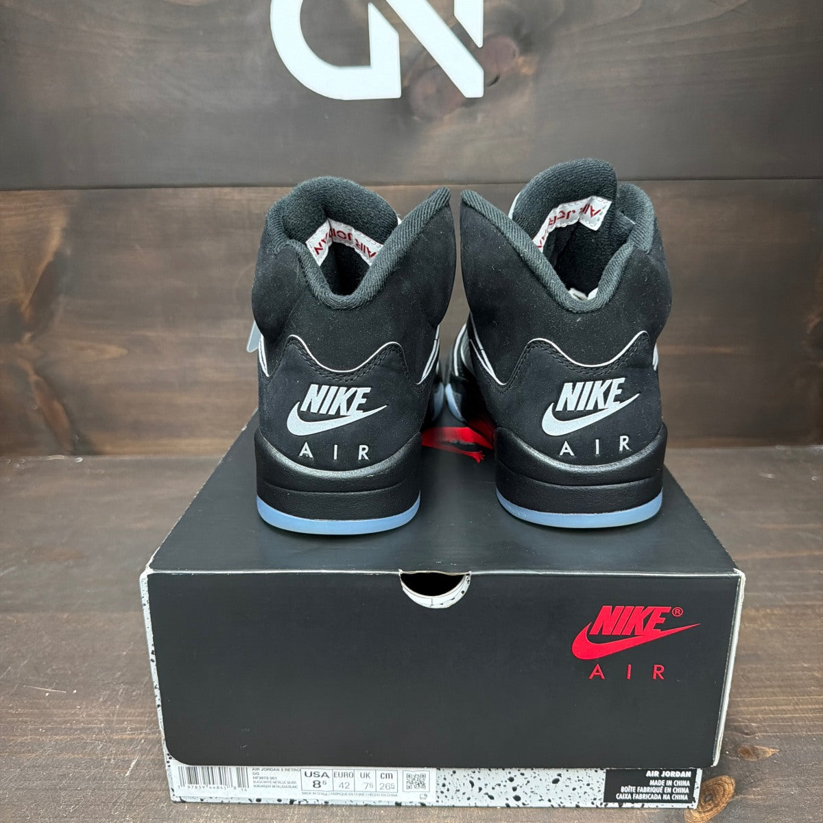 Jordan 5 Retro OG Black Metallic Reimagined - Image 4