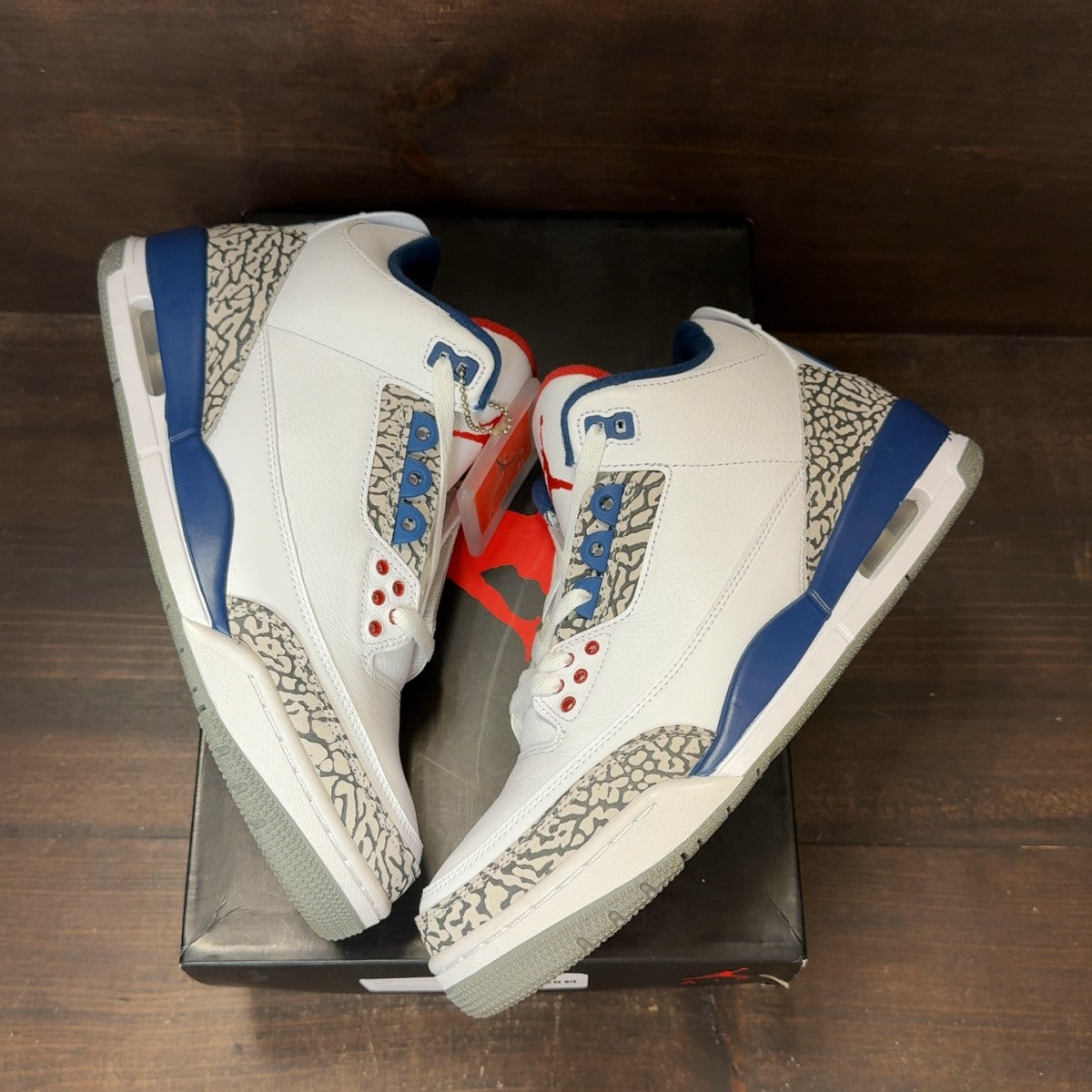 Jordan 3 Retro True Blue (2016) Size 9.5 (Pre-Owned) - back