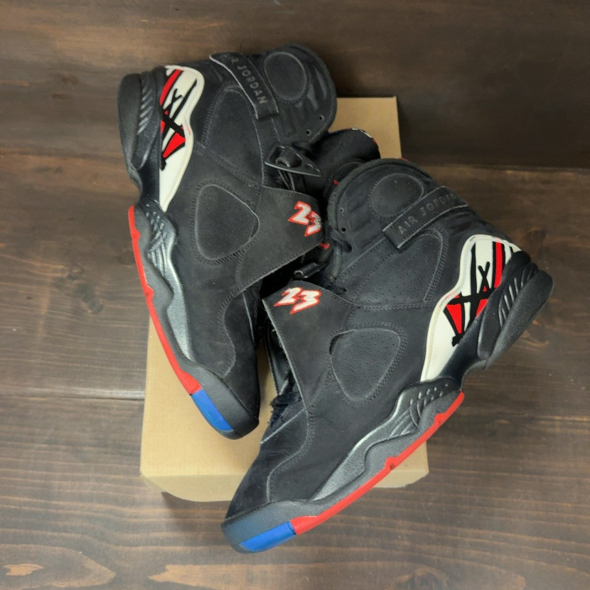 Jordan 8 Retro Playoffs (2023) Size 12.5 (Pre-Owned) - Image 2