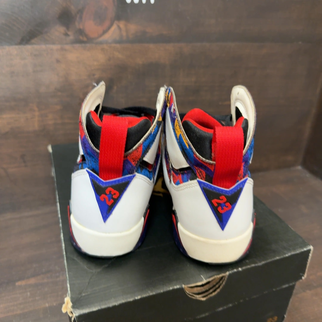 Jordan 7 Retro Nothing But Net (GS) Size 7Y (Pre-Owned) - Image 5