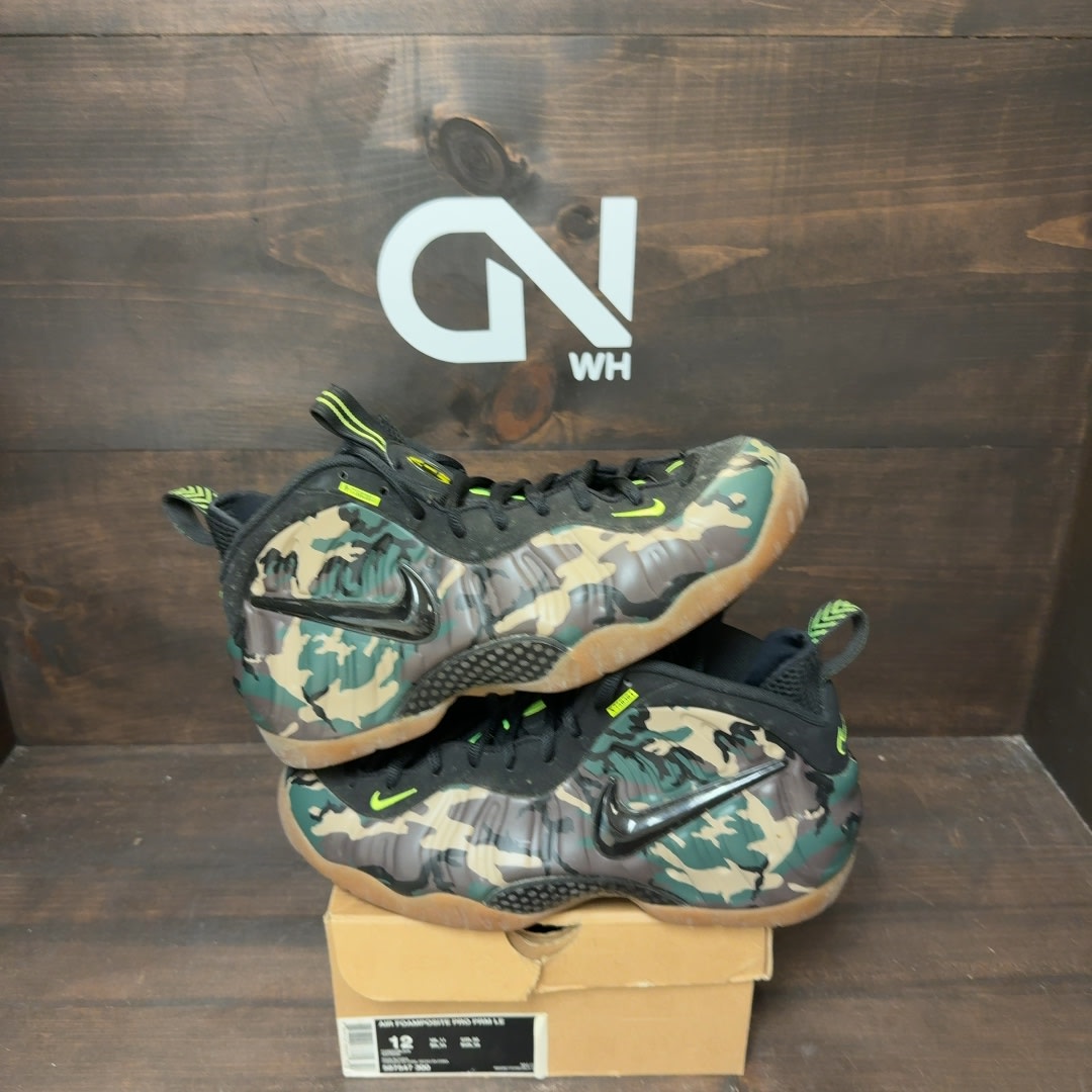 Nike Air Foamposite Pro Army Camo - Image 1