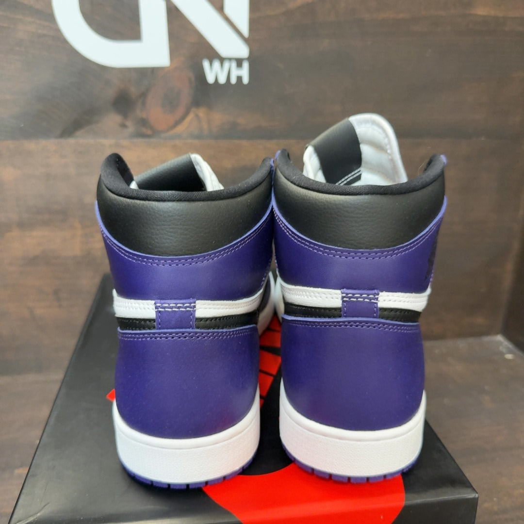 Jordan 1 Retro High Court Purple Size 12 (Pre-Owned) - Image 5