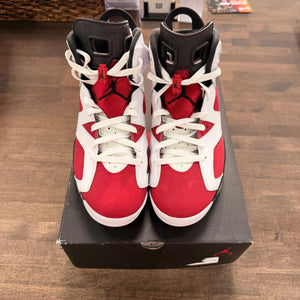 Jordan 6 Retro Carmine (2021) Size 10.5 (Pre-Owned) - Image 4