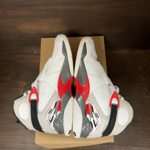 Jordan 8 Retro White True Red (2025) Size 8 (Pre-Owned) - Image 5