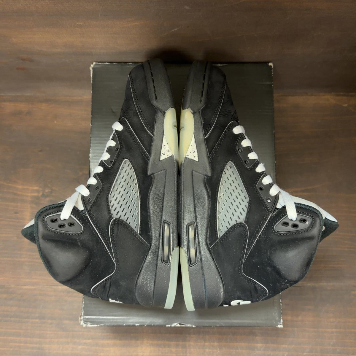 Jordan 5 Retro OG Black Metallic Reimagined (GS) - Image 5