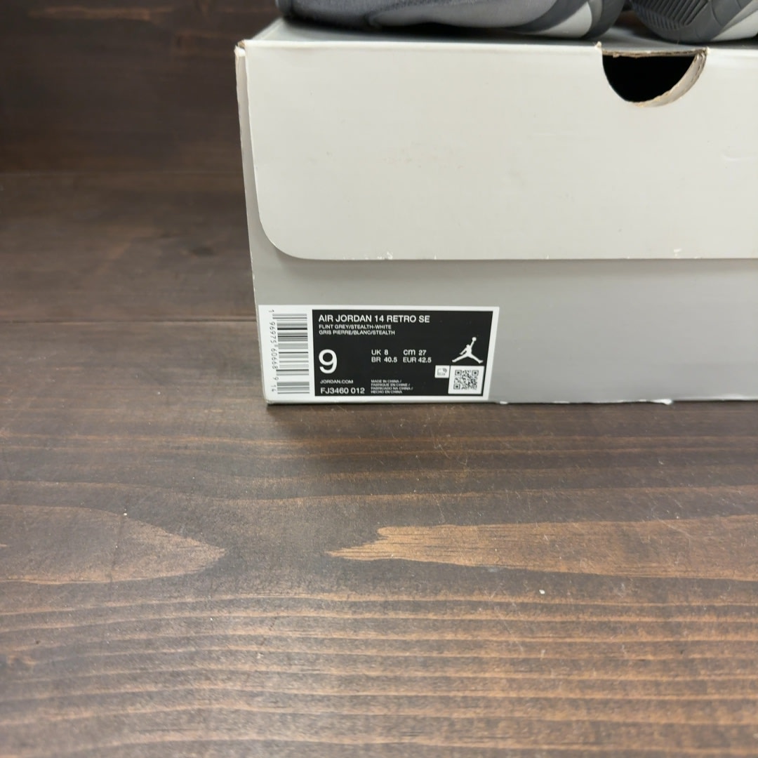 Jordan 14 Retro Flint Grey - Image 8
