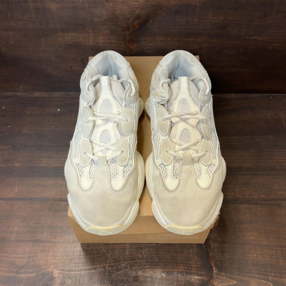adidas Yeezy 500 Bone White (2019) Size 11 (Pre-Owned) - Image 3
