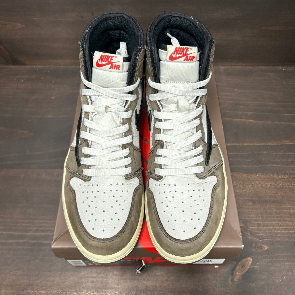 Jordan 1 Retro High OG SP Travis Scott Mocha - Image 3