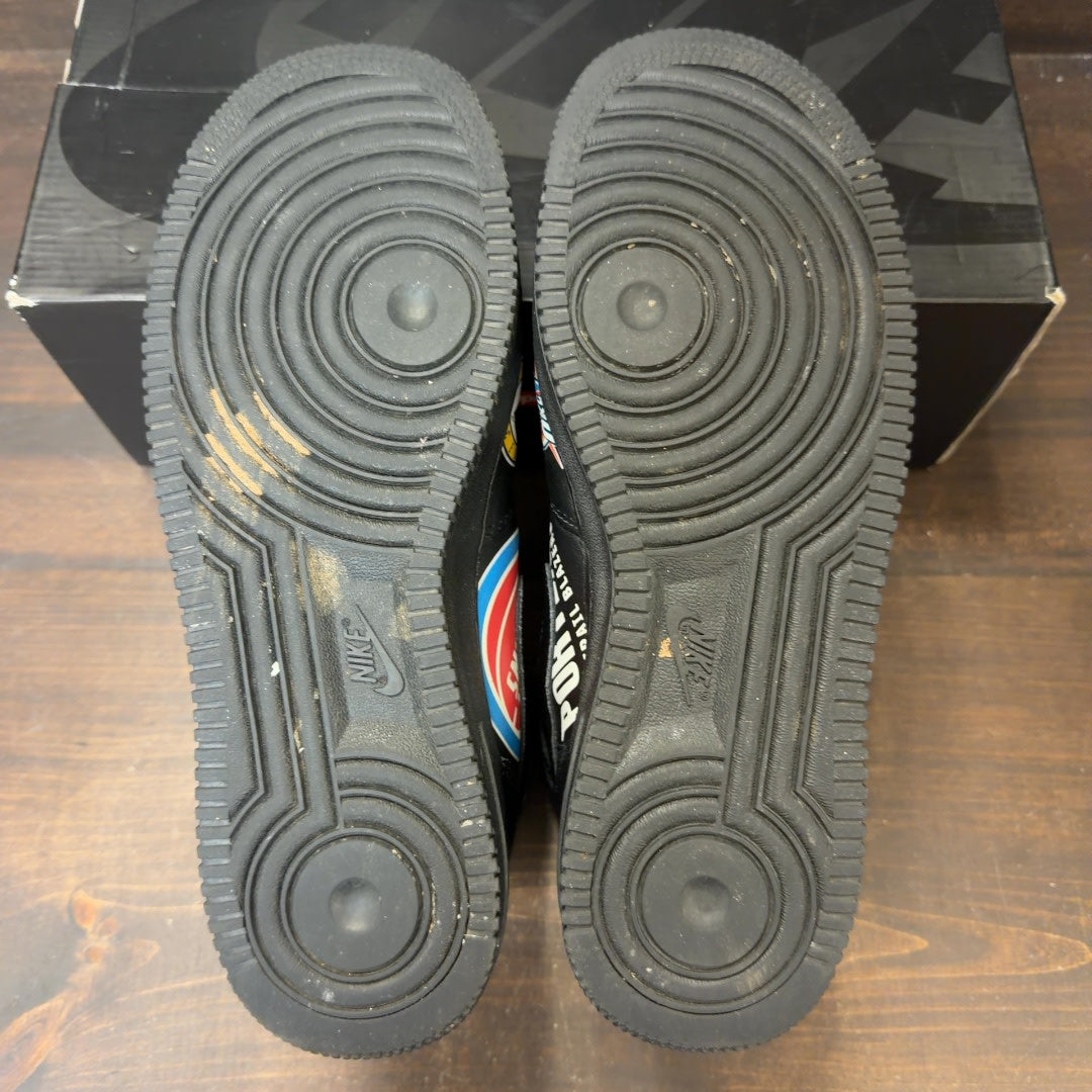 Nike Air Force 1 Mid Supreme NBA Black - Image 6