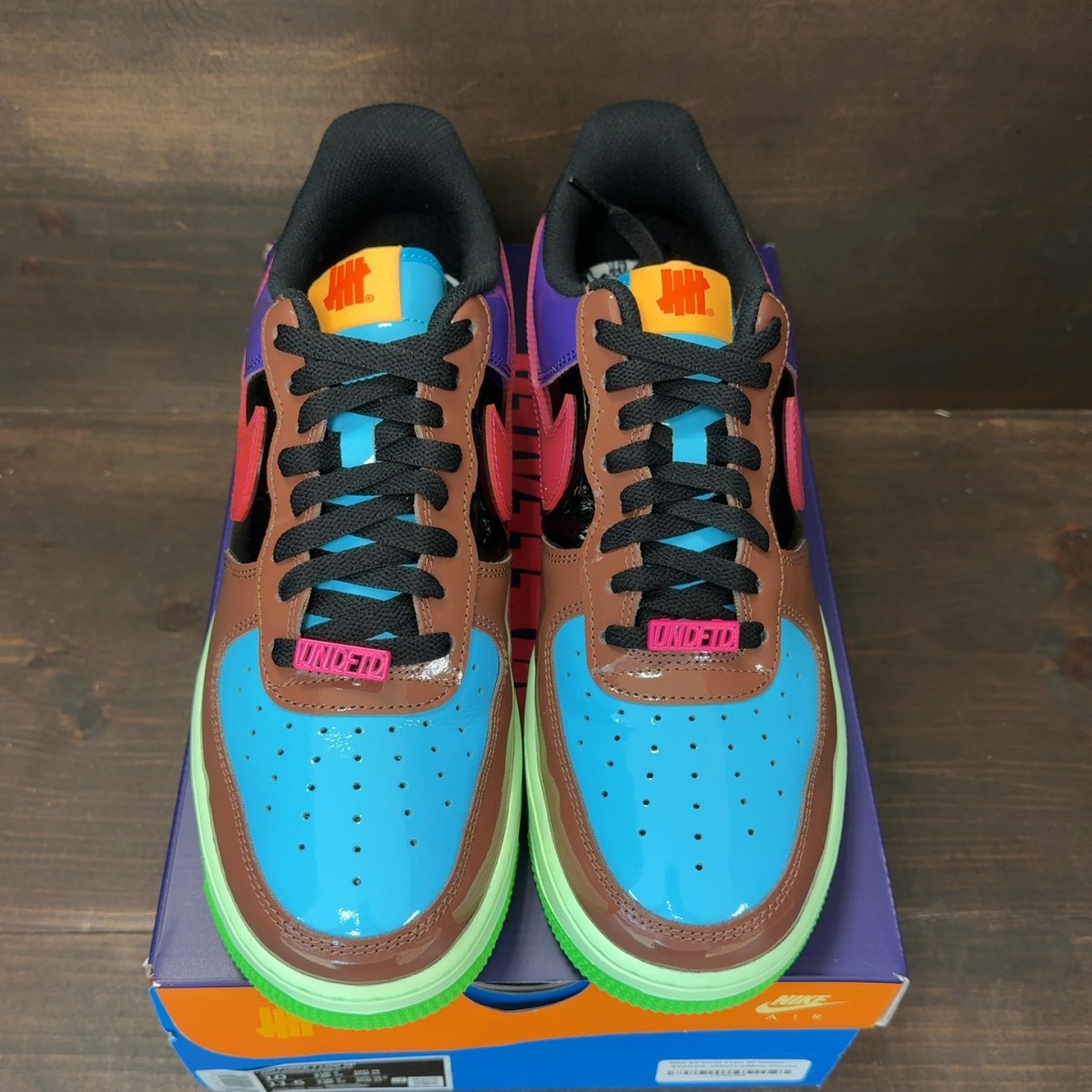 Nike Air Force 1 Low SP Undefeated Multi-Patent Pink Prime - Image 3