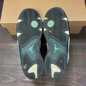 Jordan 14 Retro Oxidized Green (2016) (GS) Size 5Y (Pre-Owned) - aux