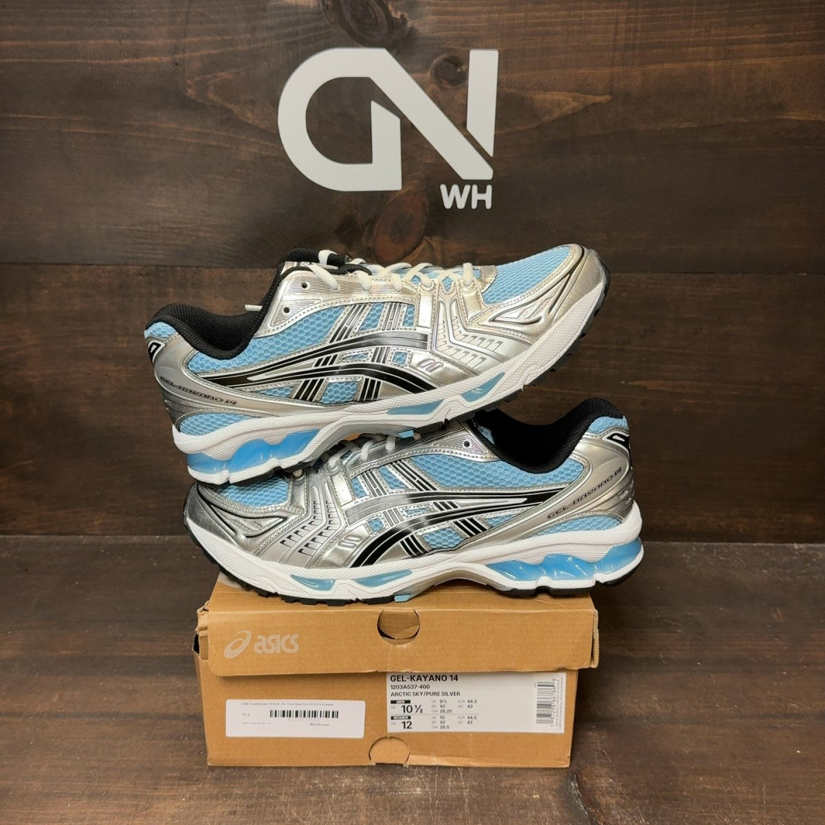 ASICS Gel Kayano 14 Arctic Sky Pure Silver - Image 1