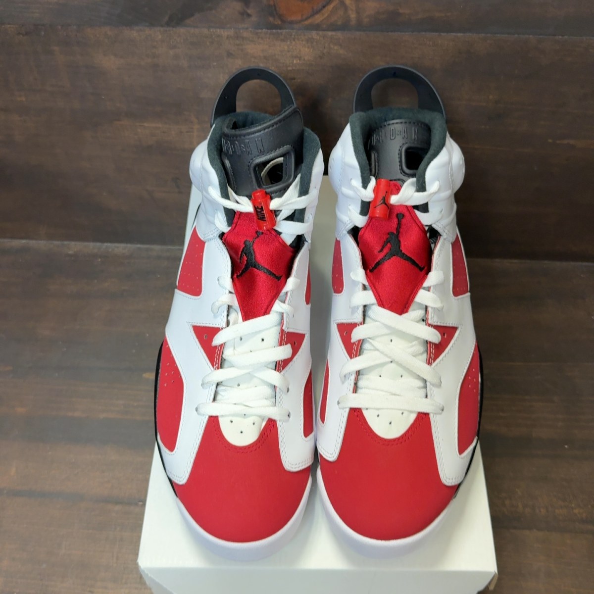 Jordan 6 Retro Carmine (2021) Size 12 (Pre-Owned) - Image 3